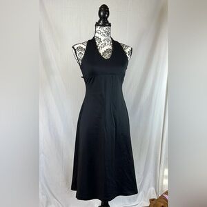 Black halter Patagonia dress S
